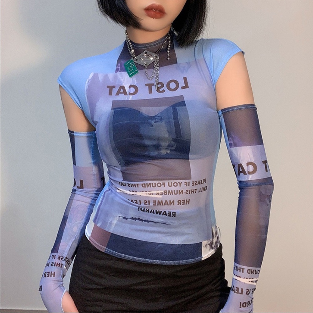 Women’s Slim Mesh Top